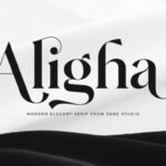 Aligha Font - Featured Image