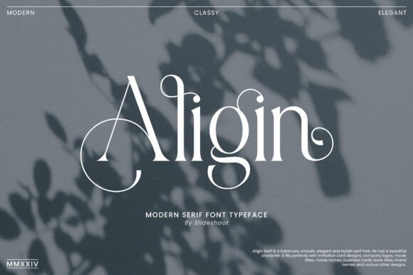 Aligin Font - Featured Image