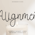 Alignment Font - Featured Image