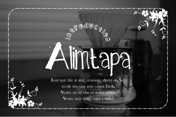 Alimtapa Font - Featured Image