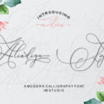 Alindiya Sophy Font - Featured Image
