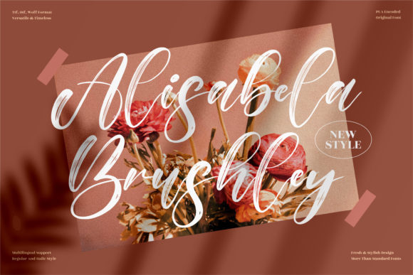 Alisabela Brushley Font - Featured Image