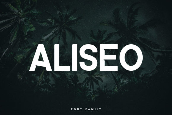 Aliseo Font - Featured Image
