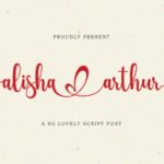 Alisha Arthur Font - Featured Image