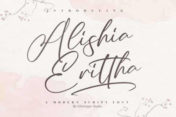 Alishia Erittha Font - Featured Image