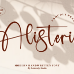 Alisteria Font - Featured Image