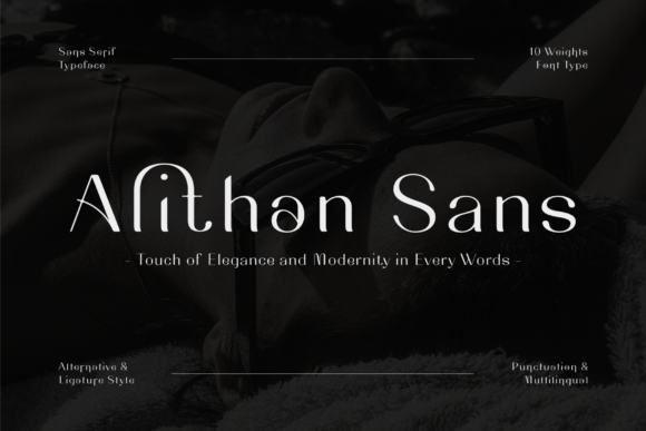 Alithan Sans Font - Featured Image