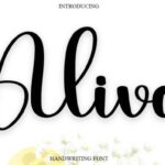 Alive Font - Featured Image