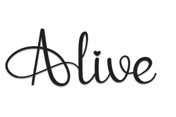 Alive Font - Featured Image