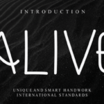 Alive Font - Featured Image