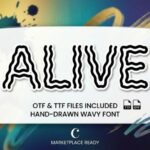 Alive Font - Featured Image
