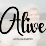 Alive Font - Featured Image
