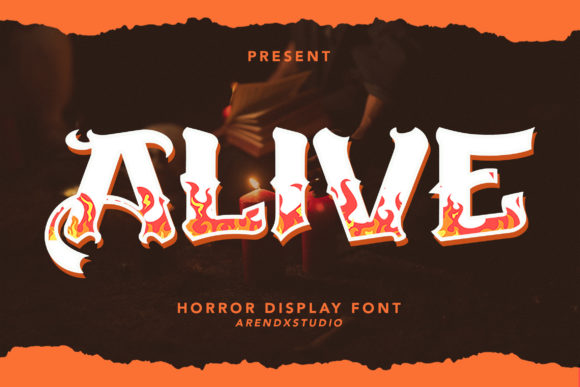 Alive Font - Featured Image