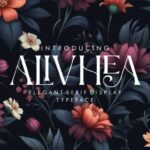 Alivhea Font - Featured Image