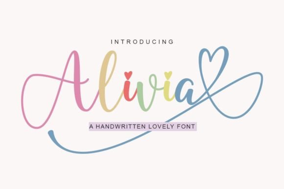 Alivia Font - Featured Image