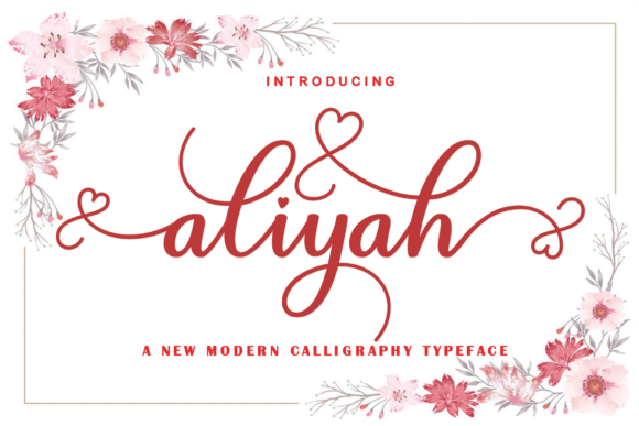 Aliyah Font - Featured Image