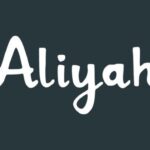 Aliyah Font - Featured Image