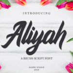 Aliyah Font - Featured Image