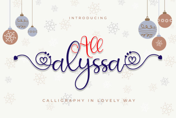 All Alyssa Font - Featured Image