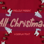 All Christmas Font - Featured Image