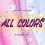 All Colors Font - Featured Image