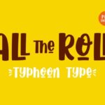 All the Roll Font - Featured Image