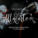 Allacarte Font - Featured Image