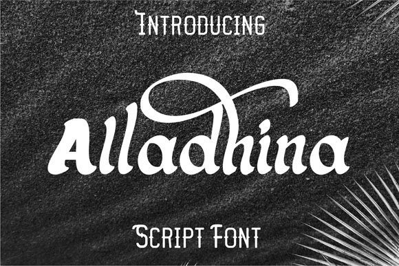 Alladhina Font - Featured Image