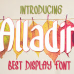 Alladin Font - Featured Image