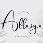 Allaiya Font - Featured Image
