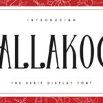 Allakoc Font - Featured Image