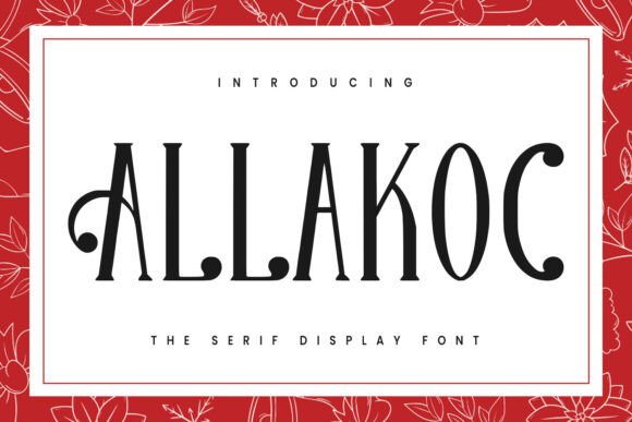 Allakoc Font - Featured Image