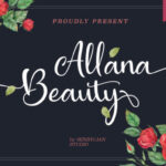 Allana Beauty Font - Featured Image