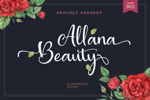 Allana Beauty Font - Featured Image