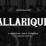 Allarique Font - Featured Image