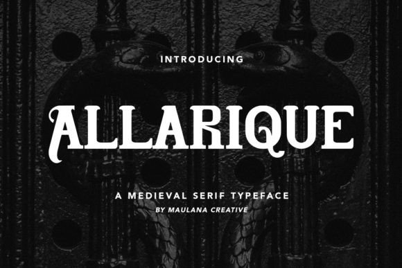 Allarique Font - Featured Image