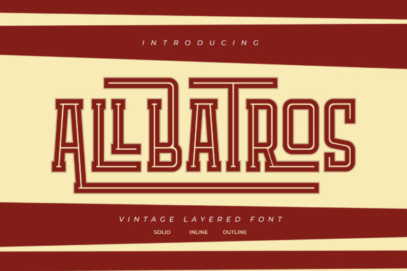 Allbatros Font - Featured Image