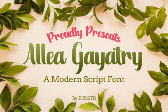 Allea Gayatry Font - Featured Image
