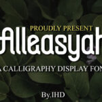 Alleasyah Font - Featured Image
