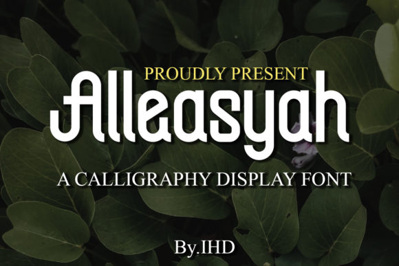 Alleasyah Font - Featured Image