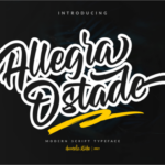 Allegra Ostade Font - Featured Image