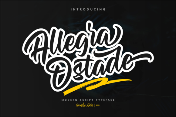 Allegra Ostade Font - Featured Image