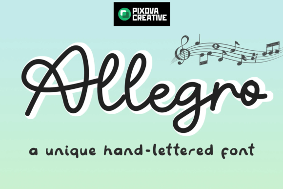 Allegro Font - Featured Image
