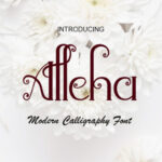 Alleha Font - Featured Image