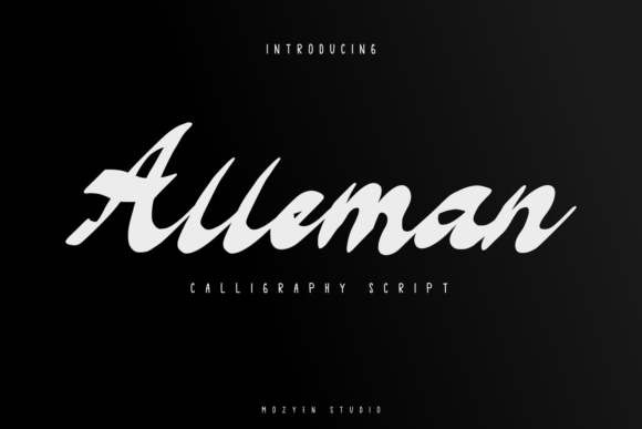 Alleman Font - Featured Image