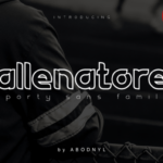 Allenatore Family Font - Featured Image