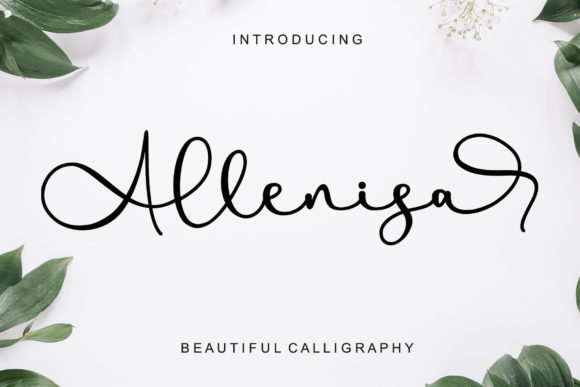 Allenisa Font - Featured Image