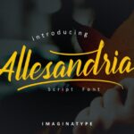 Allesandria Font - Featured Image