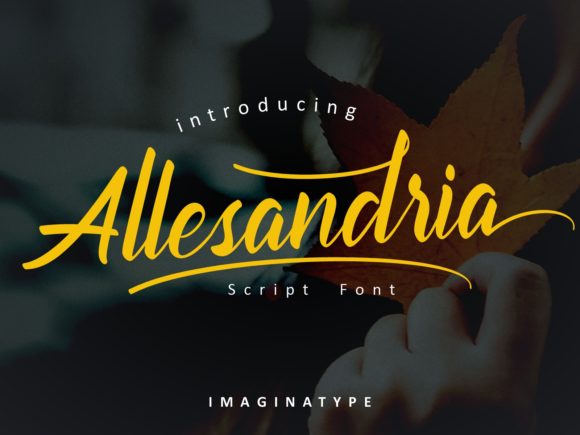 Allesandria Font - Featured Image