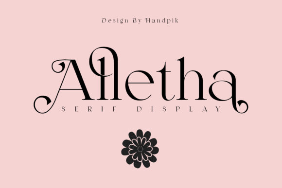 Alletha Font - Featured Image
